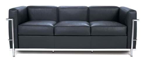 Bild von Le Corbusier LC2 Sofa, 3-Sitzer (1929)