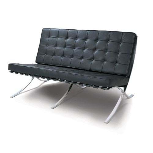 Bild von Mies van der Rohe Barcelona - Loveseat Sofa (1929)