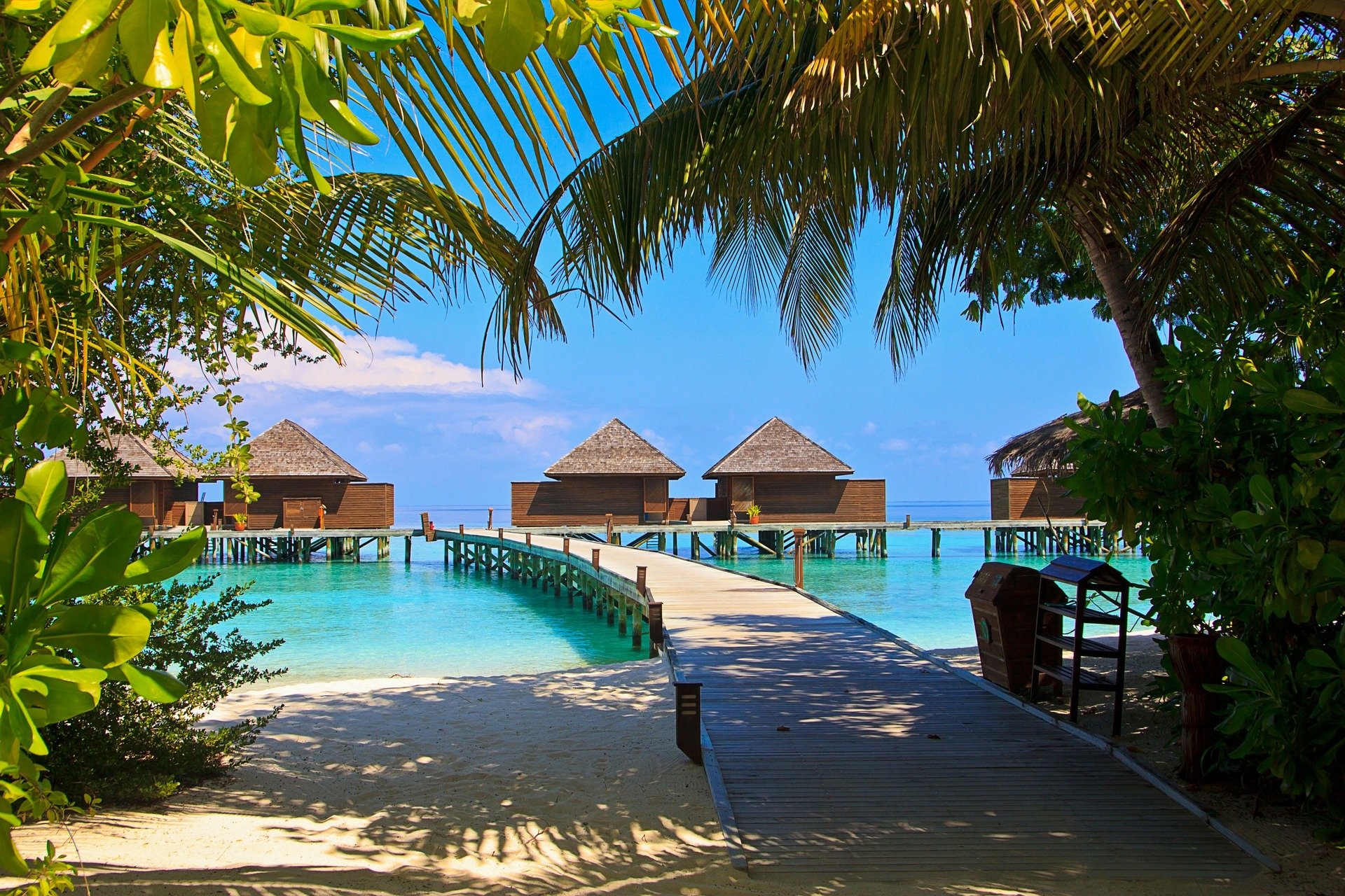Die Malediven, das am niedrigsten gelegene Land der Welt
